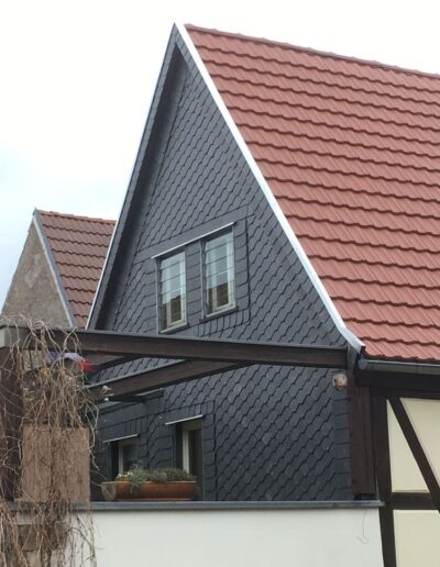 Dachdeckerei Andre Goebel Steildach Giebelbekleidung