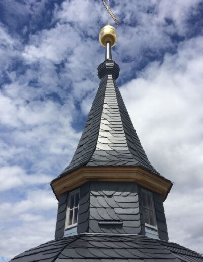 Schiefer, altdeutsche Deckung