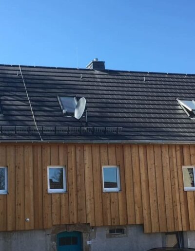 Dachdeckerei Andre Goebel Steildach Wohnhaus in Tharandt OT Foerdergersdorf